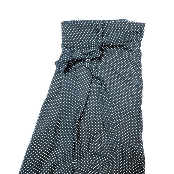 Elle Women's Black & White Polka Dot Pants - Size XL - Picture 4 of 7